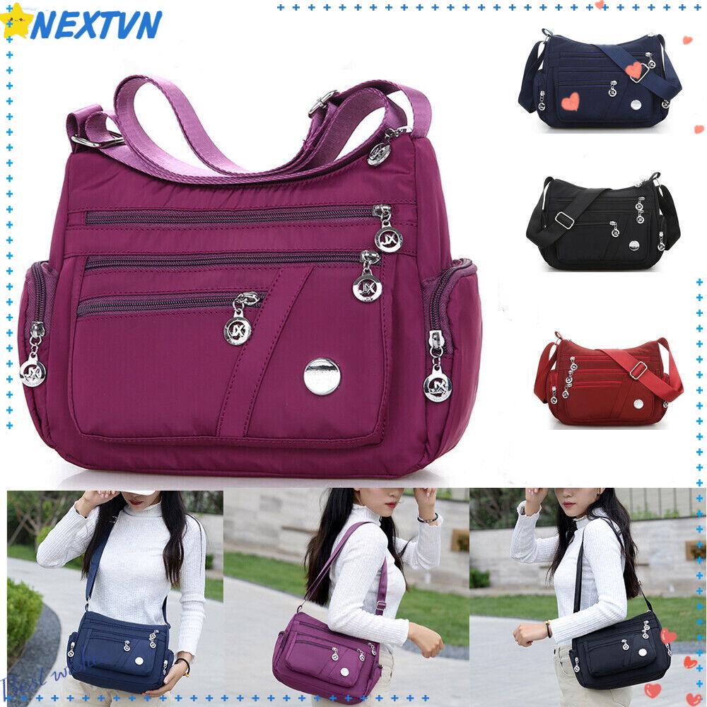 Túi Đeo Chéo Nhiều Ngăn Tiện Dụng Cho Nữ