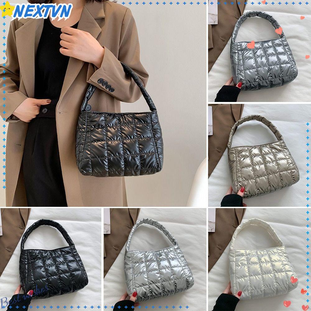 Túi Xách Cotton Họa Tiết Sọc Caro Phong Cách Boho