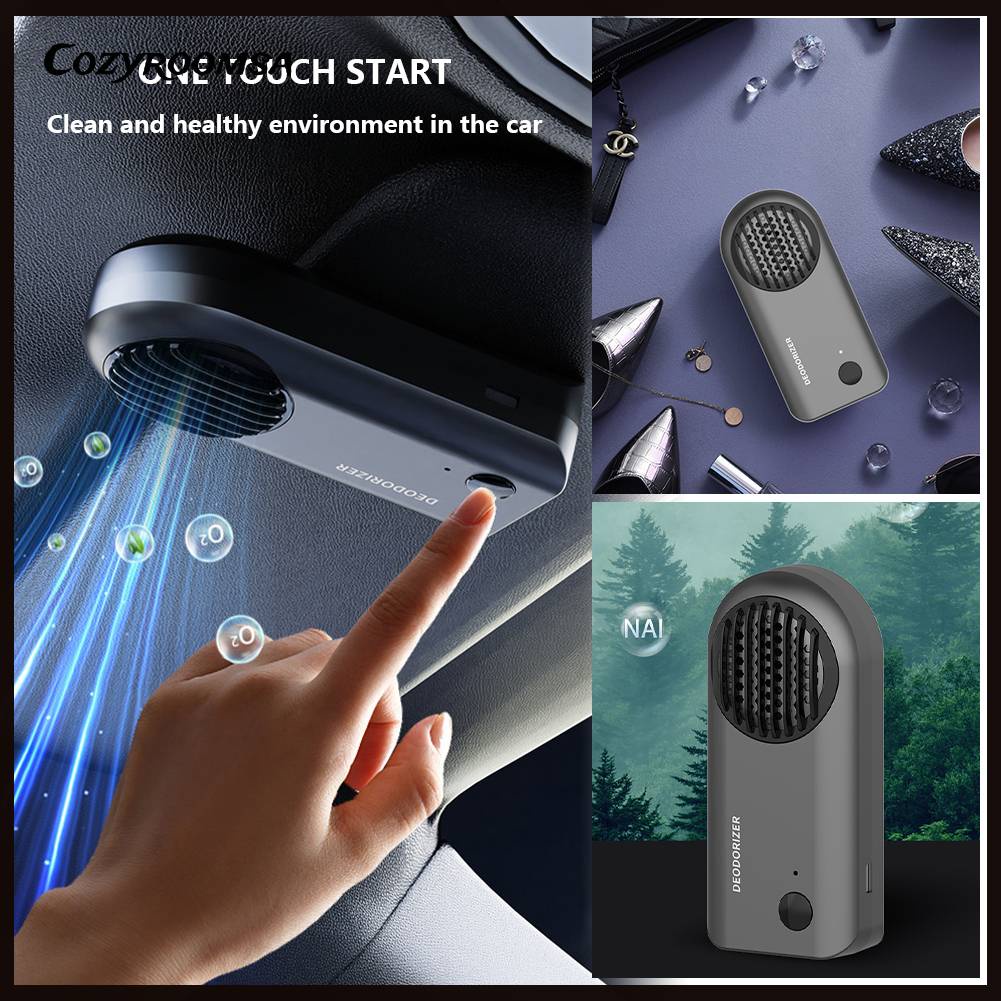 Máy Lọc Không Khí Ozone Tự Động Khử Mùi Sáng Tạo Cho Nhà Bếp