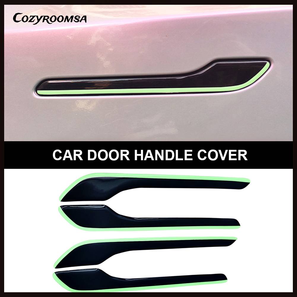Miếng Dán Viền Cửa Xe Hơi Chống Trầy Phát Sáng Cho Tesla Model 3 Model Y