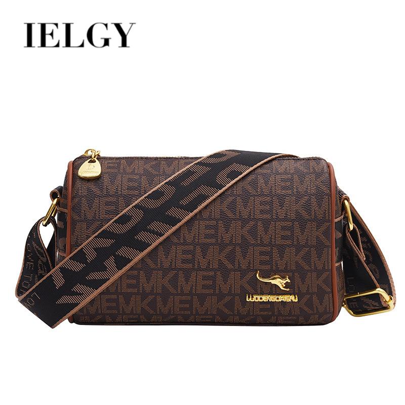 Túi Đeo Vai Sức Chứa Lớn Có Khóa Kéo In Họa Tiết Thời Trang Chất Lượng Cao Cho Nữ