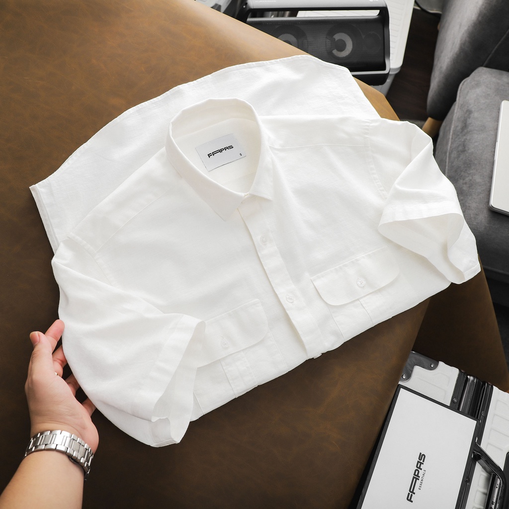 Áo Sơ Mi Nam Cotton Nhẹ Thoáng Venice FAPAS