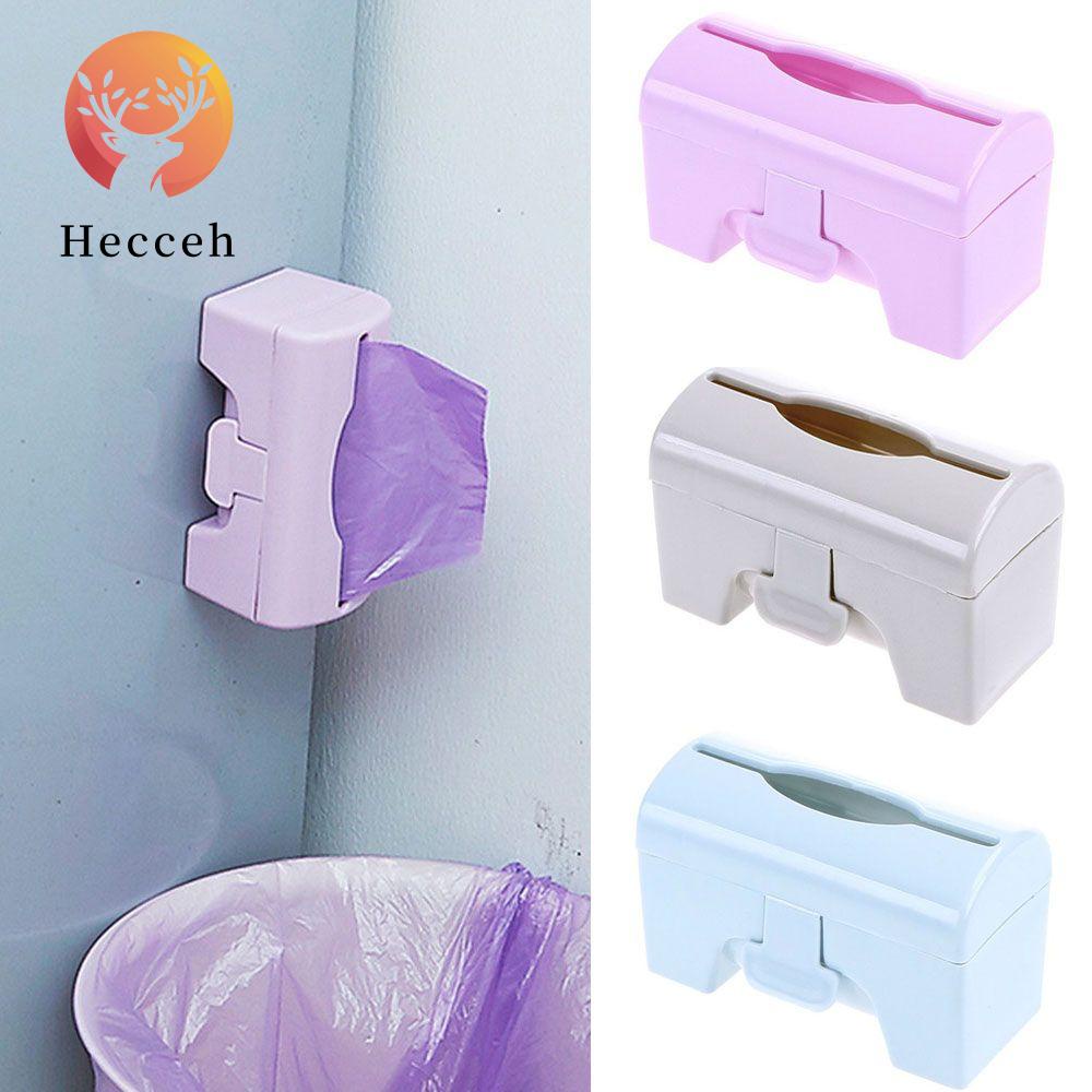 Hộp Nhựa Đựng Túi Rác Có Móc Treo Tiện Lợi Dành Cho Nhà Bếp / Phòng Tắm