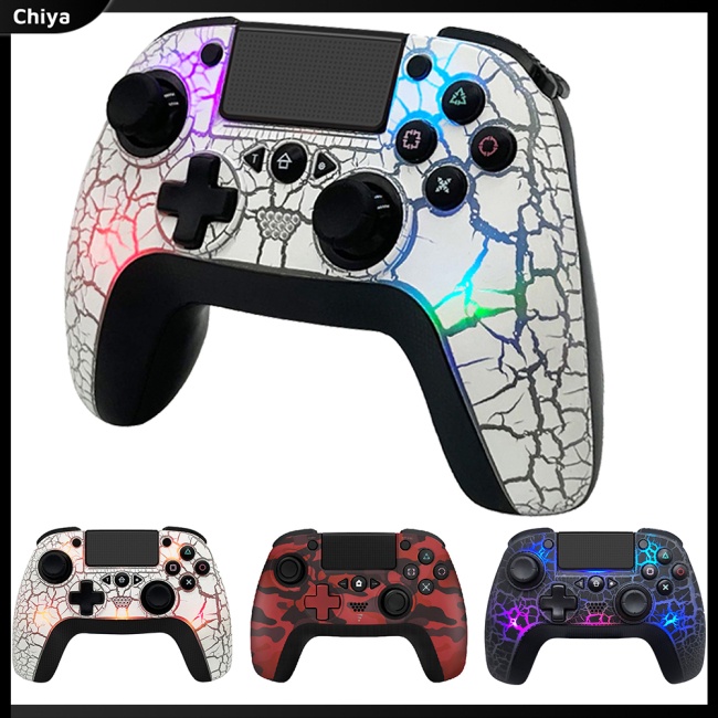 Tay Cầm Chơi Game Ps4 Bluetooth Có Đèn Rgb