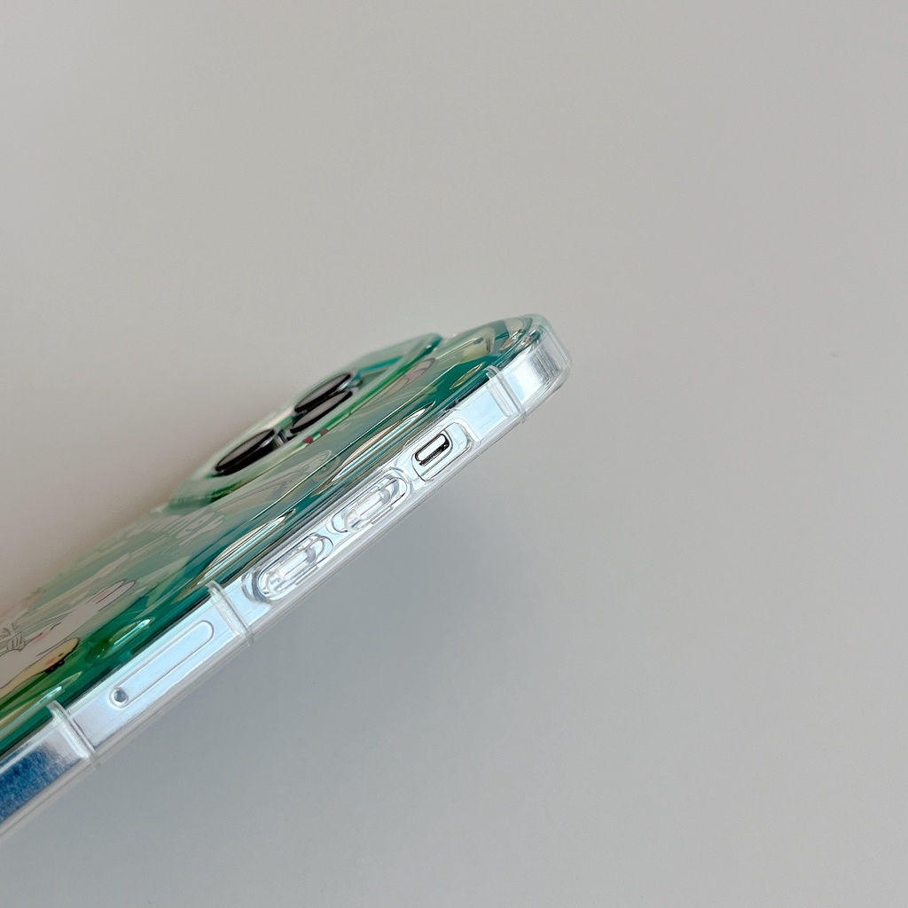 Ốp Điện Thoại TPU Mềm Trong Suốt Họa Tiết Hoạt Hình Cho iPhone 11 13 12 14 Pro Max