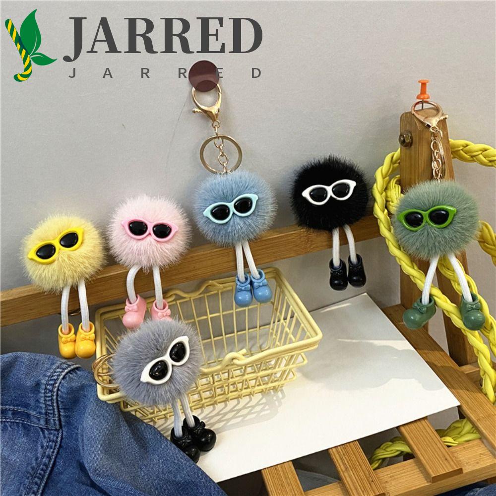 Móc Chìa Khóa Hình Búp Bê Coal Ball Dễ Thương