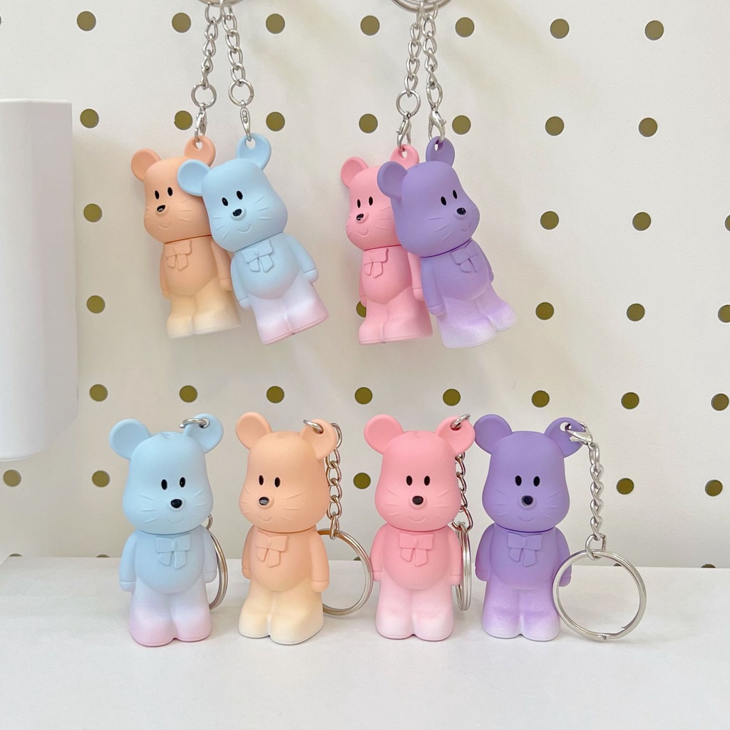 Son Móc Khóa Mickey Son Lì /Son Môi/Son Chống Thấm Nước Chống Dính Cốc Dễ Dàng Thoa Son Môi