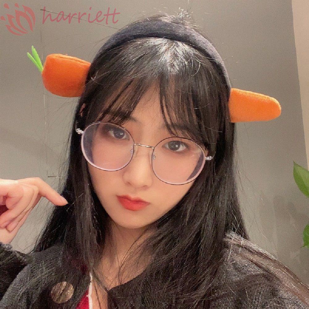 Băng Đô Cài Tóc Hình Củ Cà Rốt Dễ Thương Cho Nữ