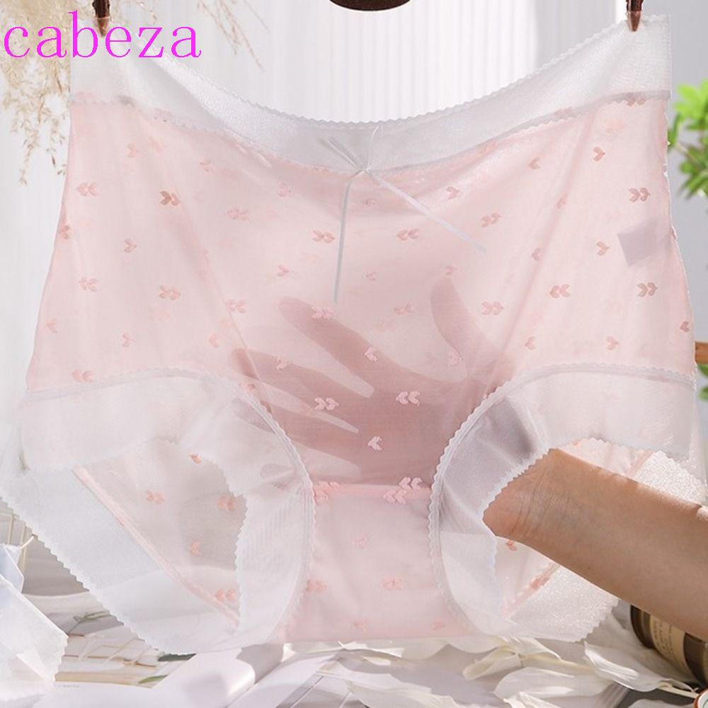 Quần Lót Mềm Mại Phối Lưới Thêu Họa Tiết Đính Nơ Không Đường May Lưng Cao Size Lớn Phong Cách Hàn Quốc