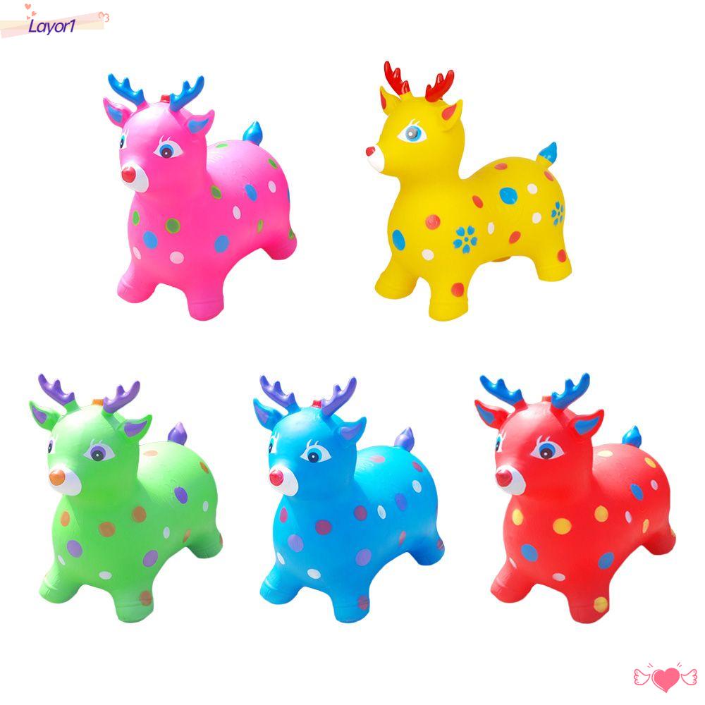 Hươu Cao Cổ Bơm Hơi Đồ Chơi LAYOR1 Bouncy 2022