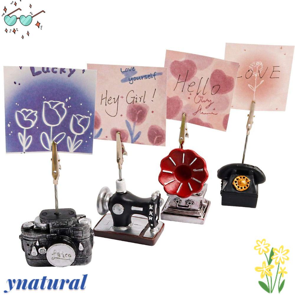 Giá Đỡ Kẹp Điện Thoại / Thẻ Ghi Nhớ Để Bàn Kiểu Vintage