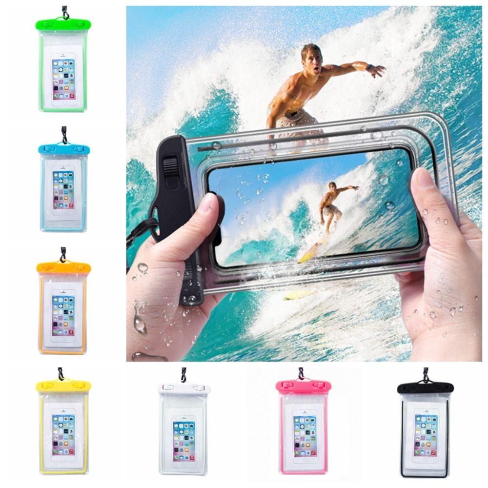 Túi Đựng Điện Thoại Bằng PVC Chống Thấm Nước Tiện Dụng Khi Đi Bơi
