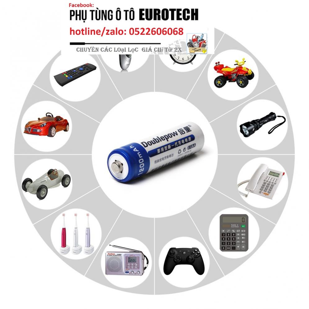 Pin Sạc AA 1200mAh Doublepow