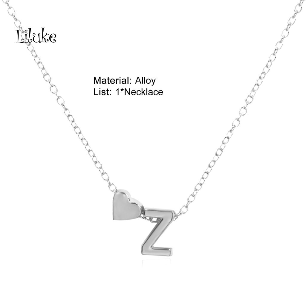 Vòng cổ Hợp Kim Không Gỉ Mặt Khắc Chữ Thời Trang Cho Cặp Đôi