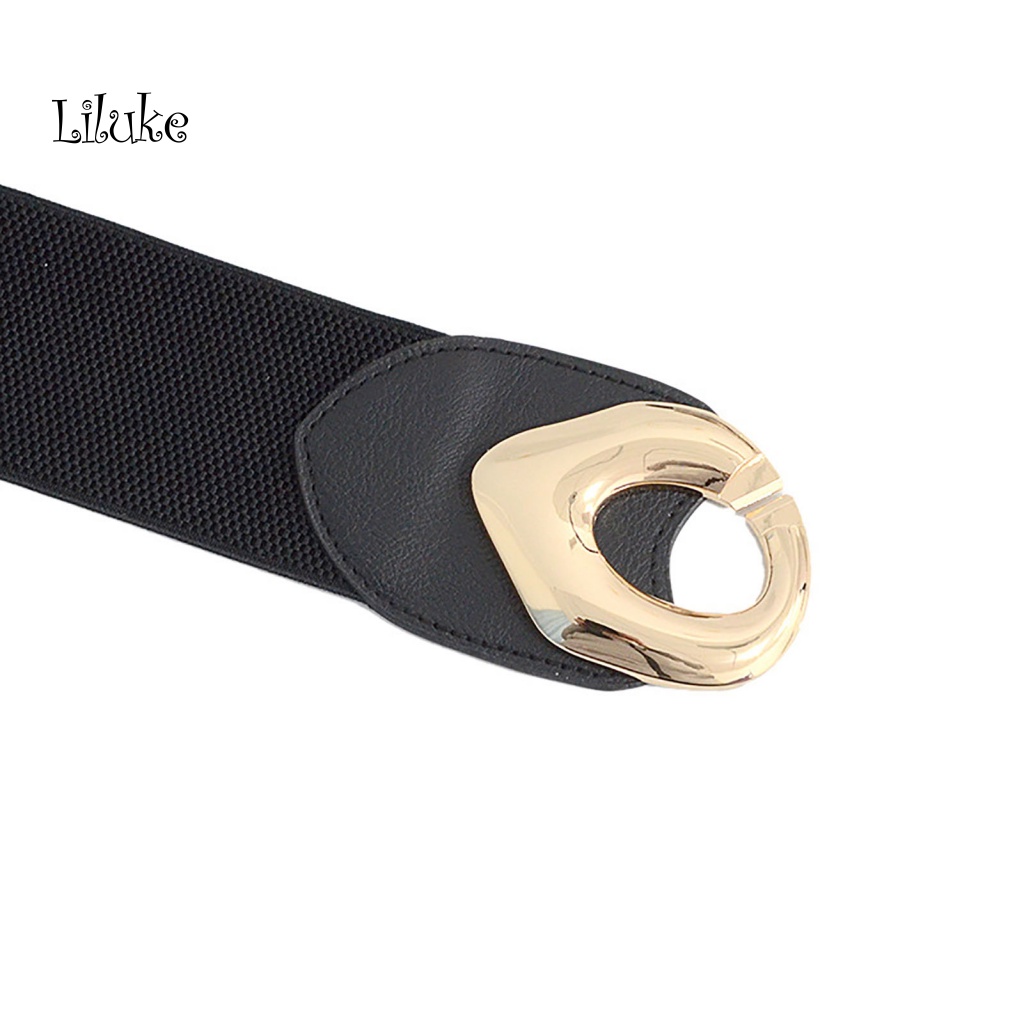 Thắt Lưng Bản Rộng Co Giãn Thời Trang Cho Nữ