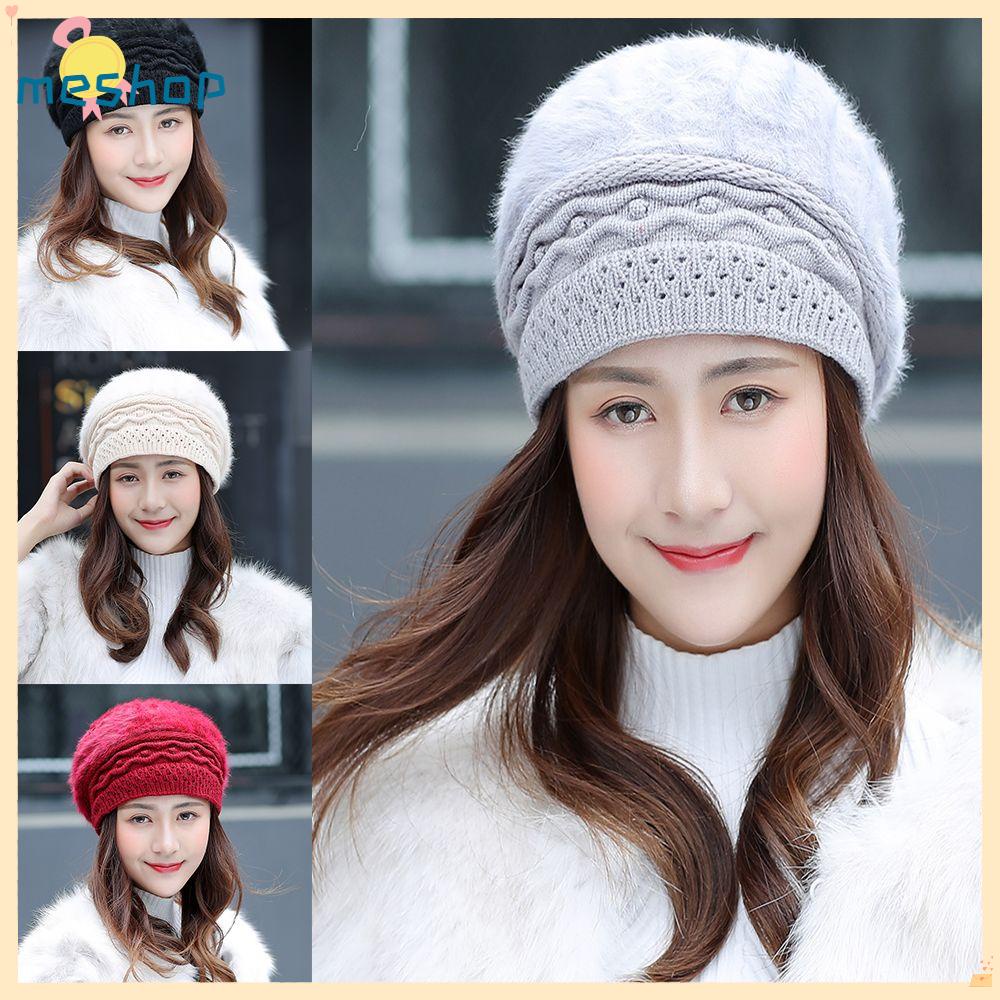 Mũ Beret Dệt Kim Phong Cách Slouchy Thời Trang Cho Nữ