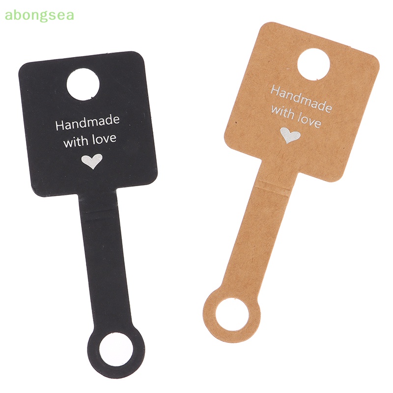 Set 50 Tấm Giấy Đựng Trang Sức Tự Dính 4x10cm