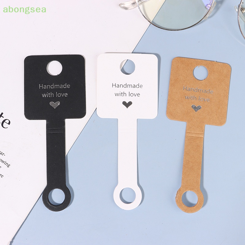 Set 50 Tấm Giấy Đựng Trang Sức Tự Dính 4x10cm