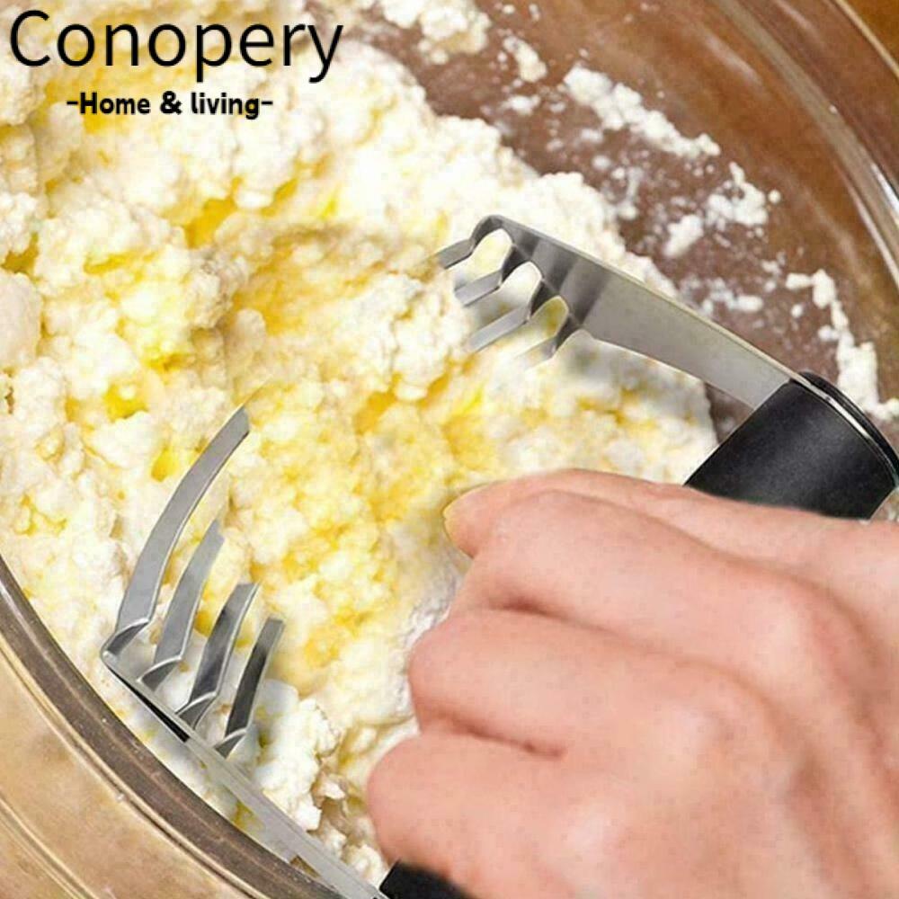 CONOPERY Dụng Cụ Đánh Khuấy Bột Làm Bánh Năm Lớp Có Tay Cầm Thoải Mái