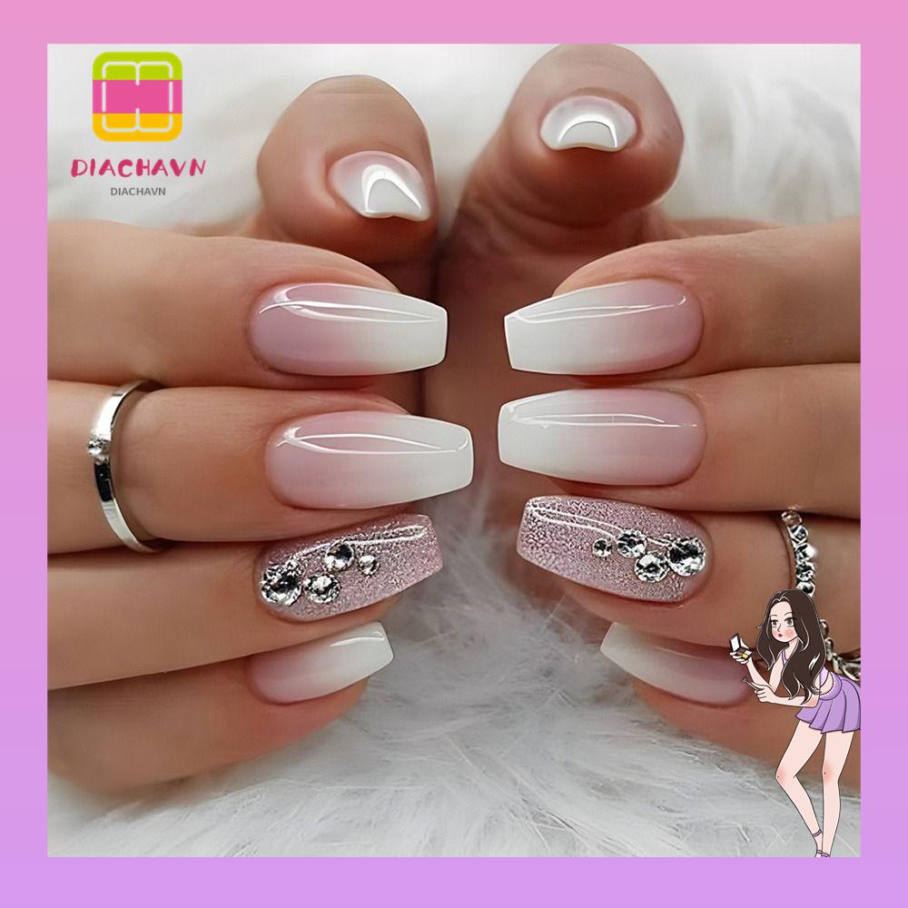 Bộ Móng Tay Giả Có Thể Tháo Rời Ốp