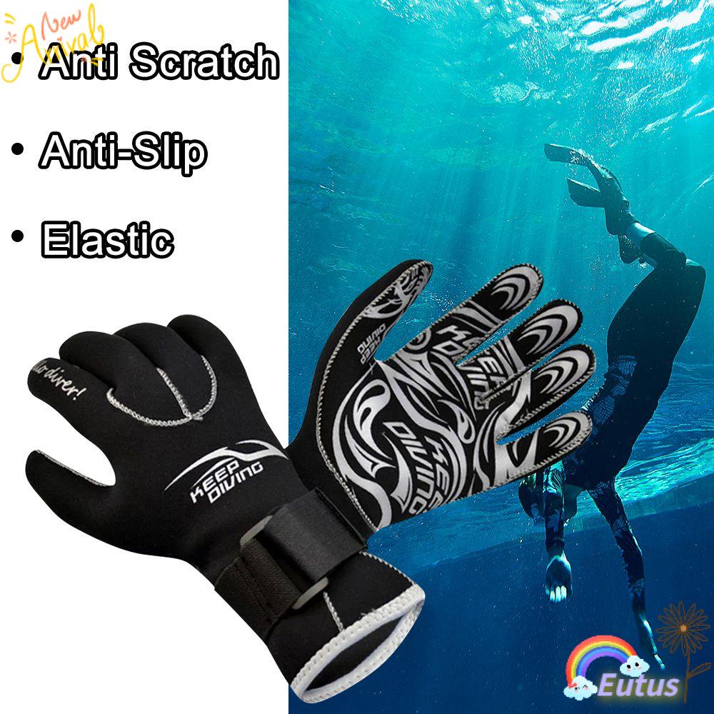 EUCA Găng Tay Bơi Thể Thao Chống Trầy Xước Giữ Ấm Tiện Dụng