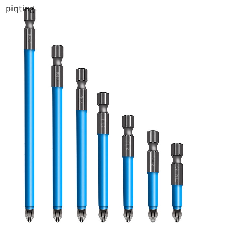 Bộ 7 Mũi Khoan Từ Tính Chống Trượt PH2 Phillips