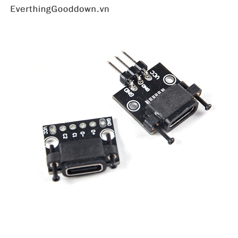 1 Bảng Mạch Kiểm Tra Cổng Type-C USB 3.1 PCB Kèm Ốc Vít Nối Type C 12P Chuyên Dụng