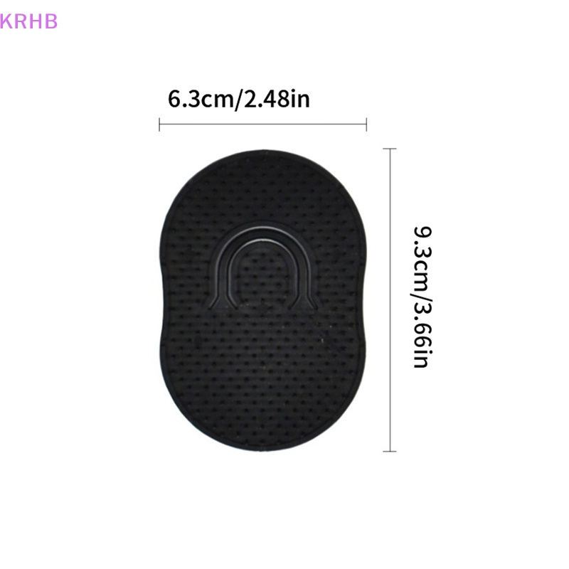 Set 3 Lược Tròn Chải Râu Mát Xa Da Đầu Dành Cho Nam Giới Khi Đi Du Lịch