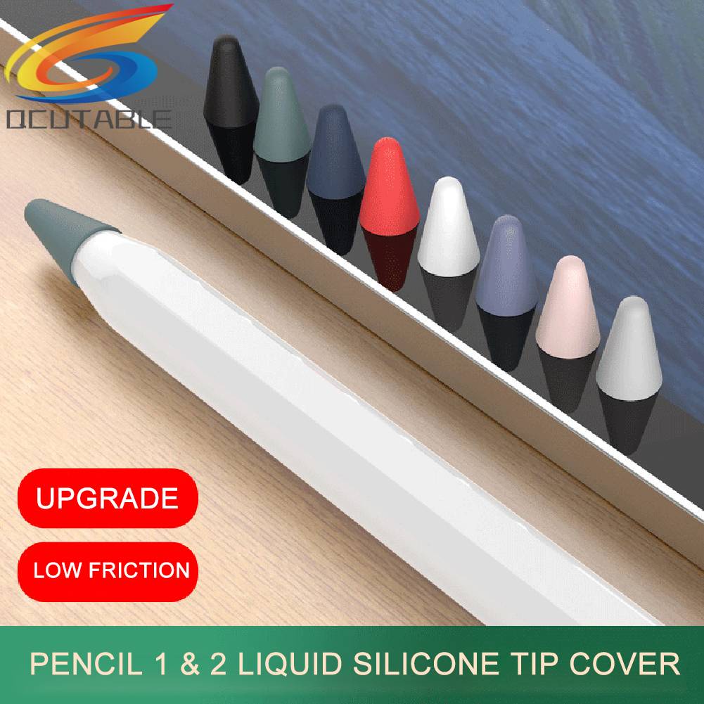 Hộp 8 Nắp Đậy Đầu Bút Chì Thay Thế Cho Appie Pencil 2nd 1st Ốp