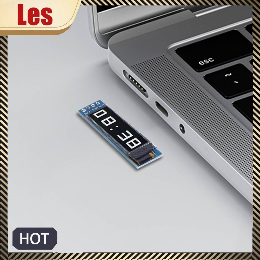 Mô Đun 0.91 Inch OLED 4pin 128x32 IIC SSD1306 Tương Thích Với 3.3V / 5V