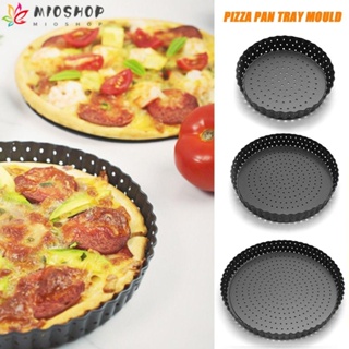 MIOSHOP Chảo Nướng Bánh Pizza Bằng Thép Carbon Chống Dính 14CM 20CM