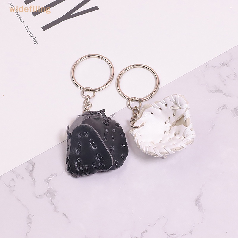 Móc Khóa Hình Găng Tay Bóng Chày Bằng PU 3D Nhiều Màu Sắc Dành Cho Nam Và Nữ