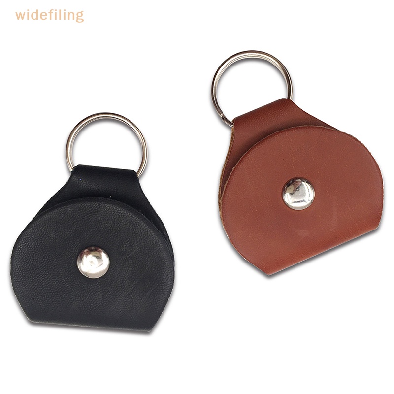 Túi Da Đựng Miếng Gảy Đàn Guitar Gắn Móc Khóa Tiện Dụng