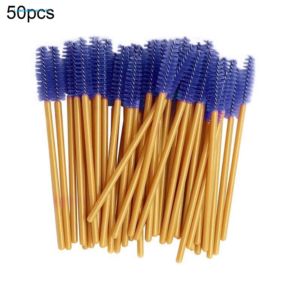 Set 50 Cọ Chuốt Mi Sợi Chanh Sử Dụng Một Lần Tiện Lợi