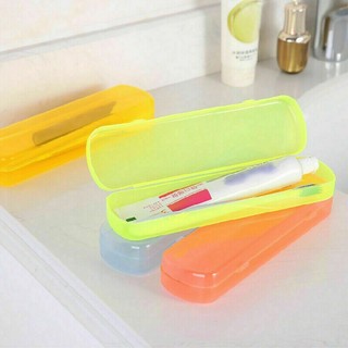 New Portable Travel Toothbrush Toothpaste Storage Box Plastic Container Case