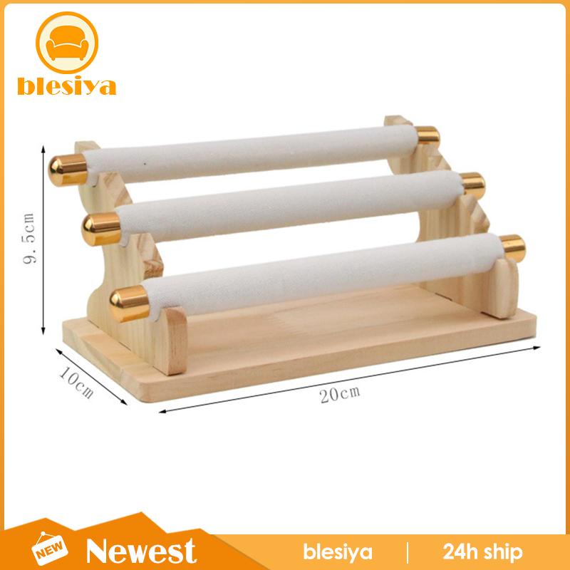 [Blsiya] Giá Đỡ Trưng Bày Nhẫn Để Bàn Màu Xanh Lá Cây Dành Cho Gia Đình