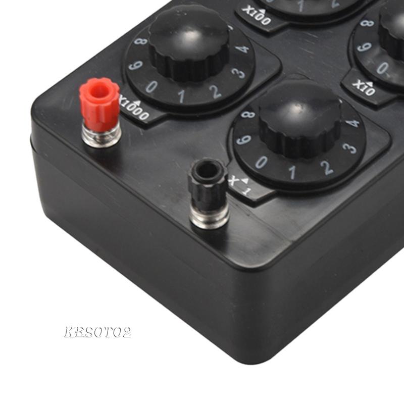 Hộp Kháng Lực 0-9999 Ohm Kesoto2 Hỗ Trợ Dạy Học