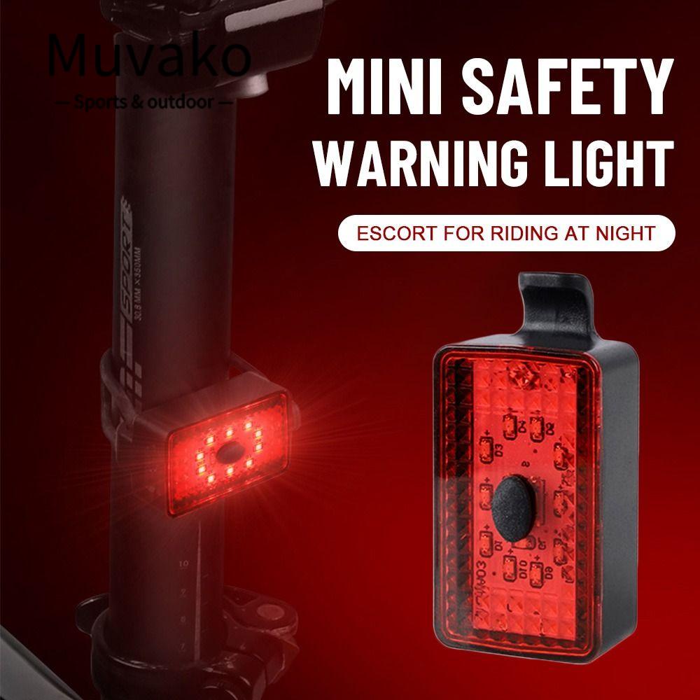 MUVAKO Đèn Pha LED Sạc USB Dành Cho Xe Đạp