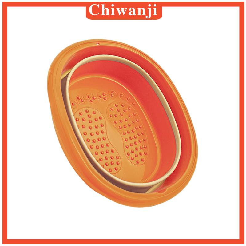 Chậu Ngâm Chân Tiết Kiệm Không Gian Có Thể Gấp Gọn Tiện Dụng Khi Đi Cắm Trại