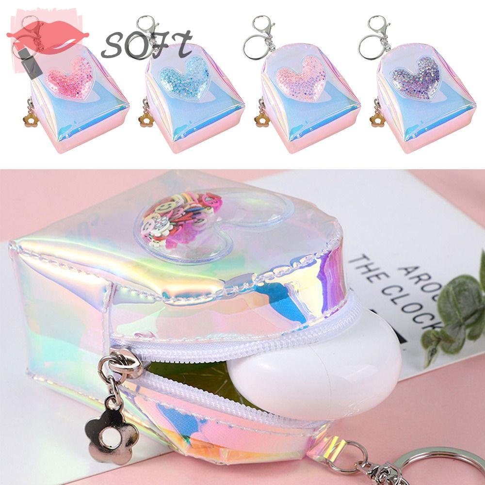 SOFTNESS Ví Đựng Tiền Xu / Chìa Khóa / Son Môi Hình Ba Lô Dễ Thương