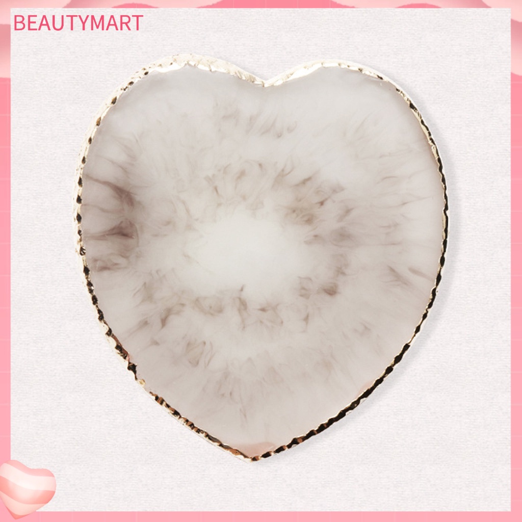 Khay Đựng Màu Sơn Móng Tay Bằng Nhựa Hình Trái Tim Tinh Tế