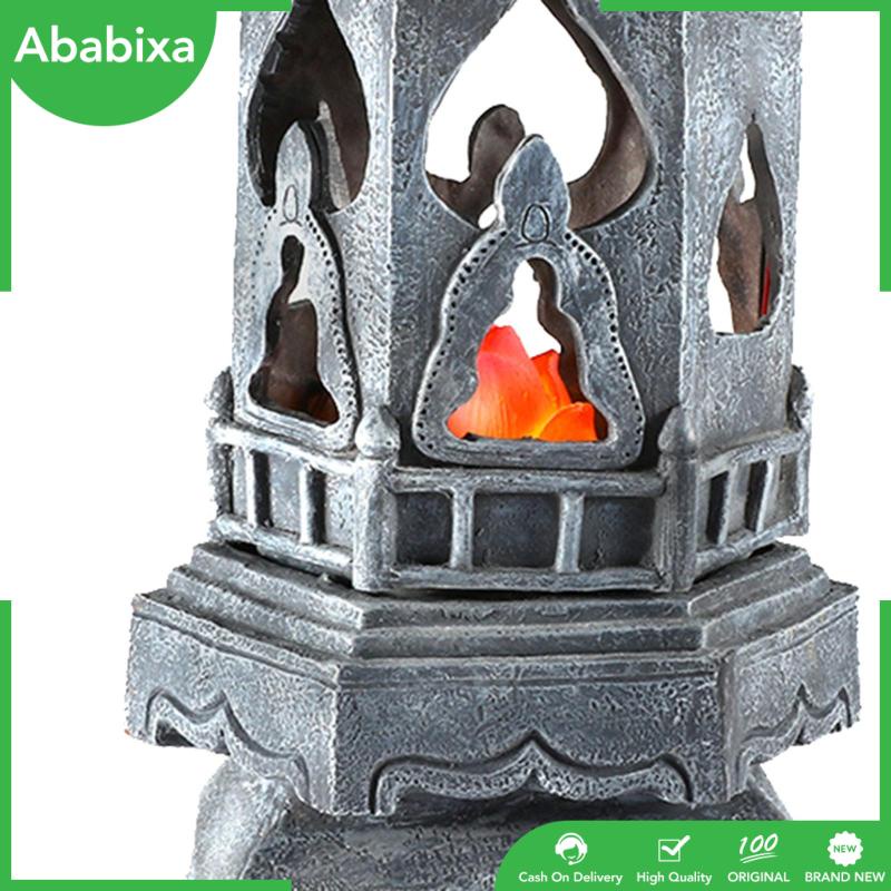 [Ababixa] Bức Tượng Ngôi Chùa Bóng Đèn Vườn Sử Dụng Năng Lượng Mặt Trời Lớn Cho Nông Trại, Hành Lang Lối Đi Bộ