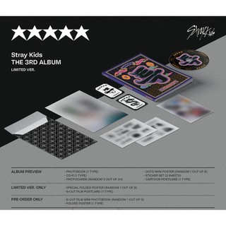 (LIMITED VER) Stray Kids - 3RD FULL ALBUM ★★★★★ [5 STAR]