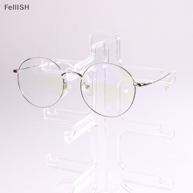 [Felli] Giá Đỡ Trưng Bày Mắt Kính / Trang Sức / Mắt Kính 3 Tầng Sáng Tạo Và Thiết Thực 439br