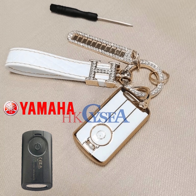 Ốp Chìa Khóa Bằng TPU Dành Cho Yamaha Xmax 250 300 400 XMAX300 AEROX 155 Tech Max NVX155 AX Mx 55 AEROX JAUNS QBIX 2021