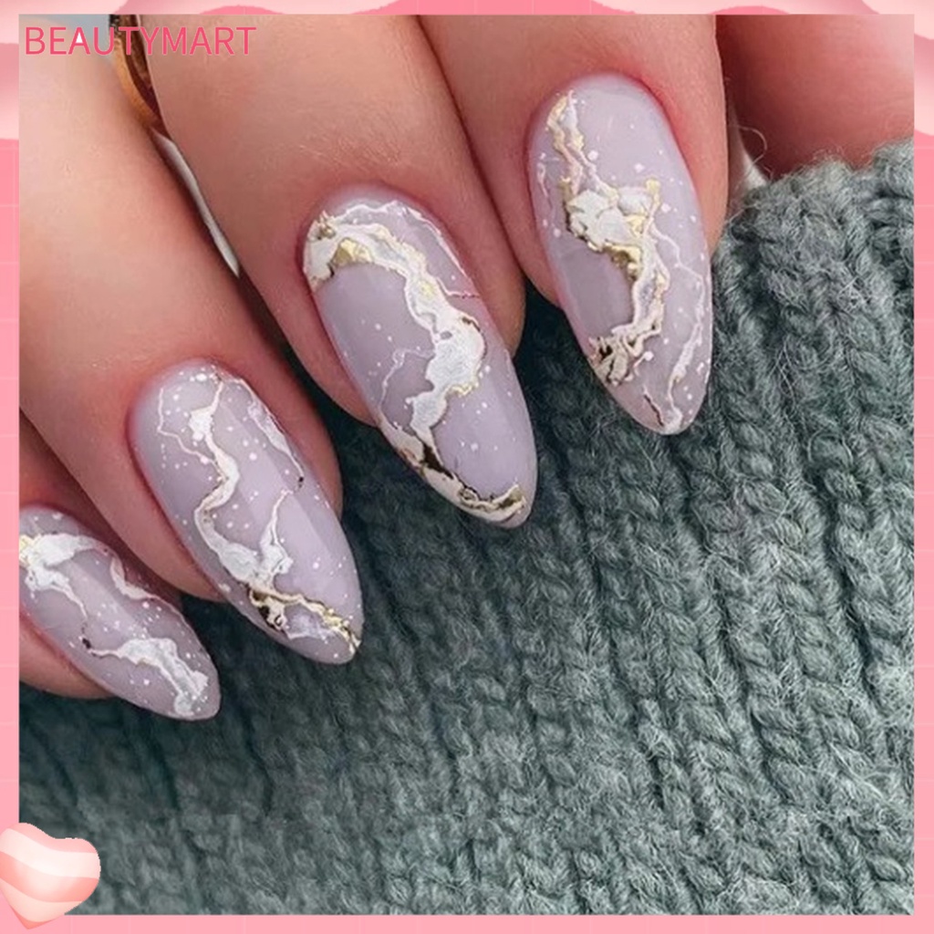 Miếng Dán Trang Trí Móng Tay 3D Tự Dính Tinh Tế