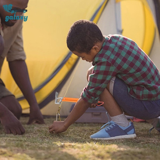 Galaxy Bộ Cọc Dựng Lều Dài 22cm Cho Hoạt Động Cắm Trại Ngoài Trời