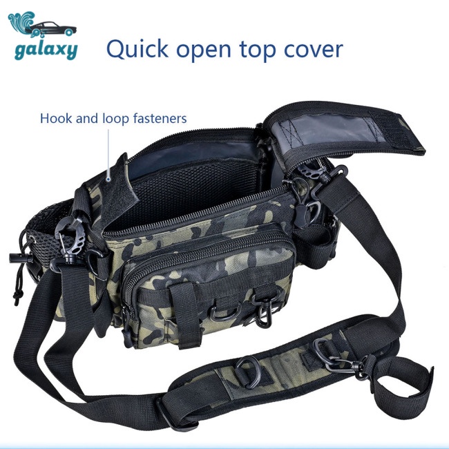 Galaxy Túi Đựng Dụng Cụ Câu Cá Đa Năng Chống Thấm Nước