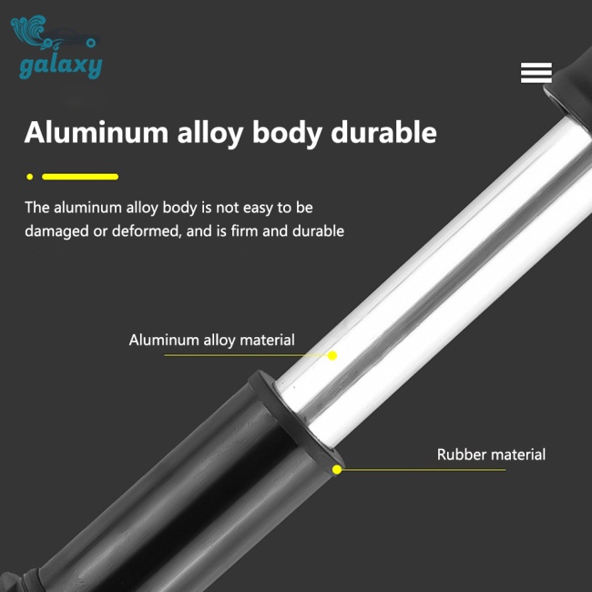 Galaxy Ống Bơm Xe Đạp Mini Cầm Tay Tiện Lợi