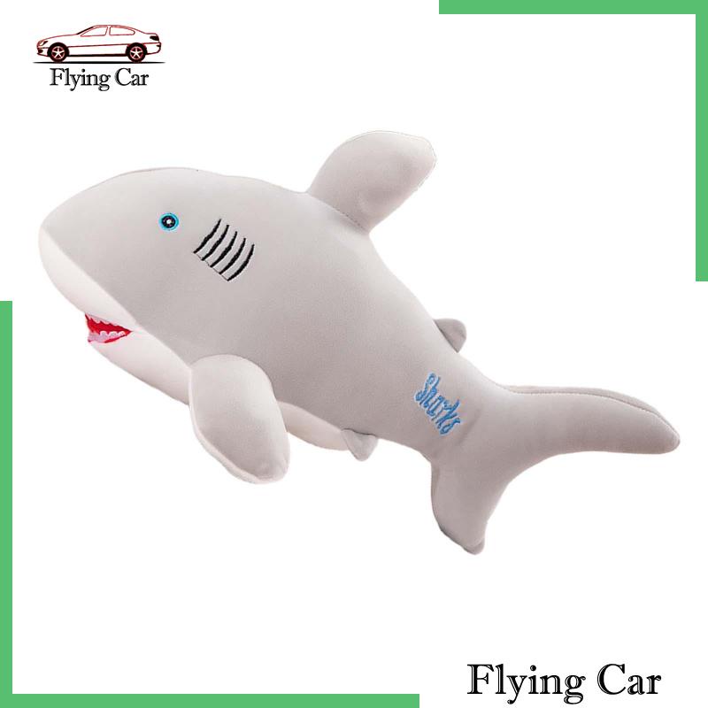 [Lzdjfmy2] Gối Nhồi Bông Hình Cá Mập Dễ Thương Trang Trí Sinh Nhật / Valentine